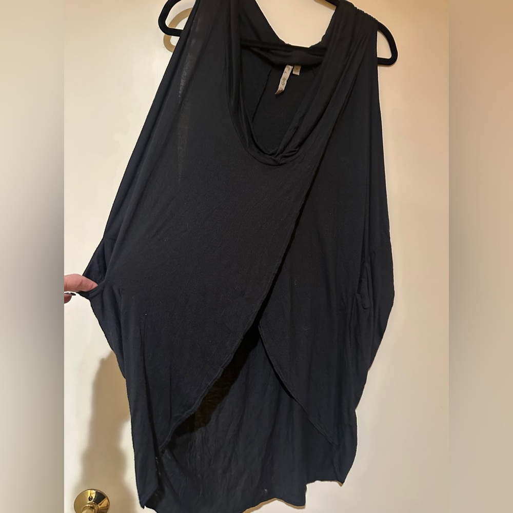 Comfy USA Black Women's Tunic Top